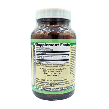 Echinacea - 400 mg, Ultimate Extract Capsules