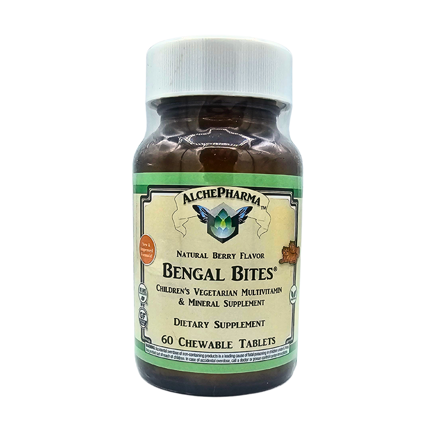 Bengal Bites - Children's Multivitamin & Mineral, Berry Flavored - 60 Chewable Tablets