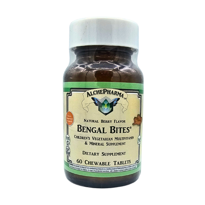 Bengal Bites - Children's Multivitamin & Mineral, Berry Flavored - 60 Chewable Tablets