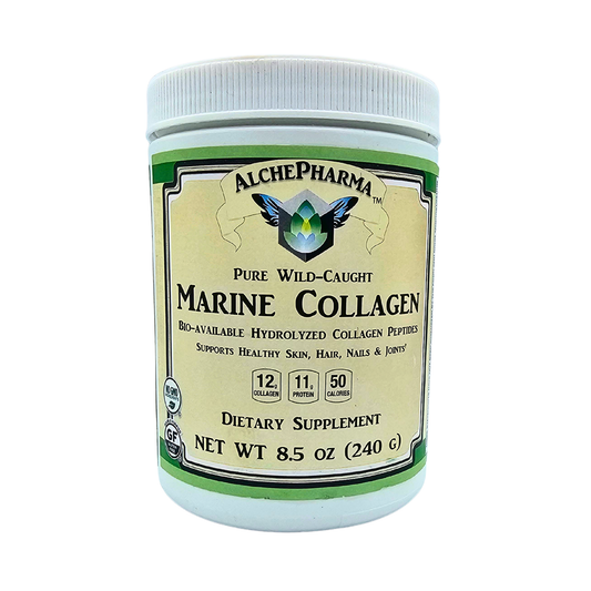 Marine Collagen, Pure, Wild-Caught Bio-Available Hydrolyzed Peptides - 8.5 Oz