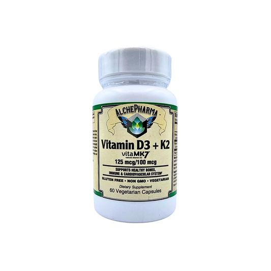 Vitamin D-3 + K2 125 mcg/100 mcg