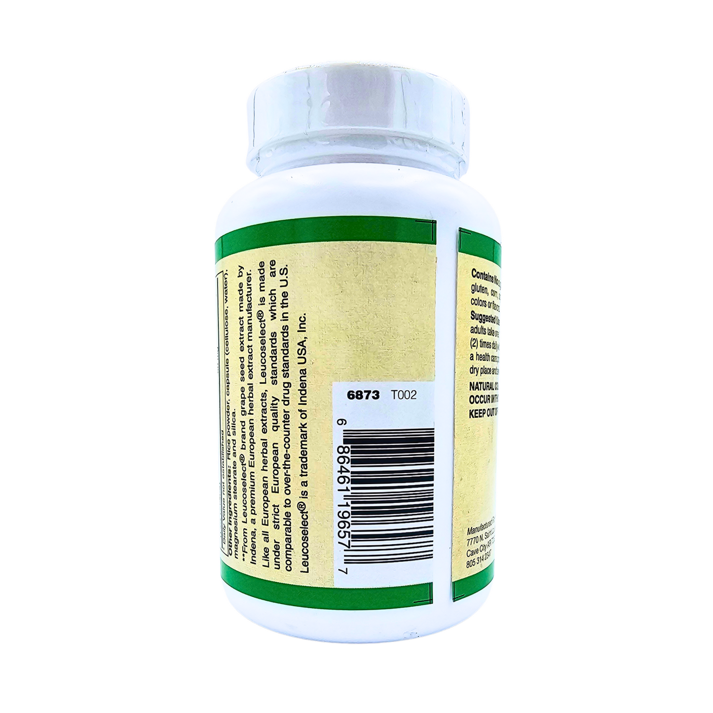 Grape Seed Extract 100 mg Capsules