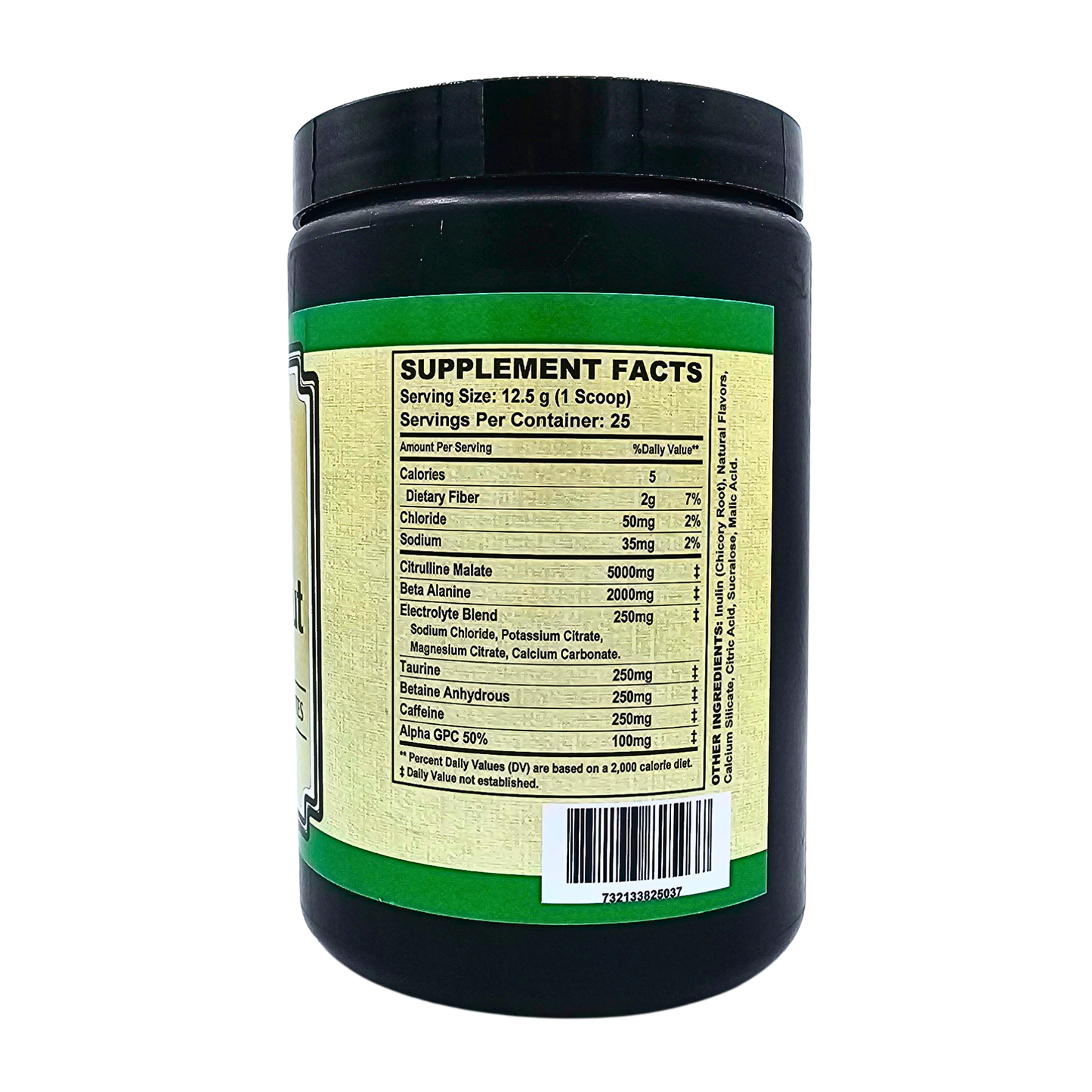 Advanced Pre-Workout - Orange Flavored - 11.02 Oz