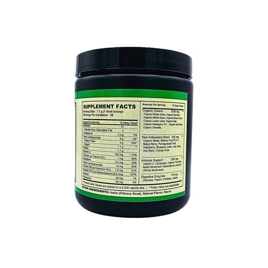 Greens + Reds - Superfood Powder, Mixed Berry Flavored - 9.5 Oz