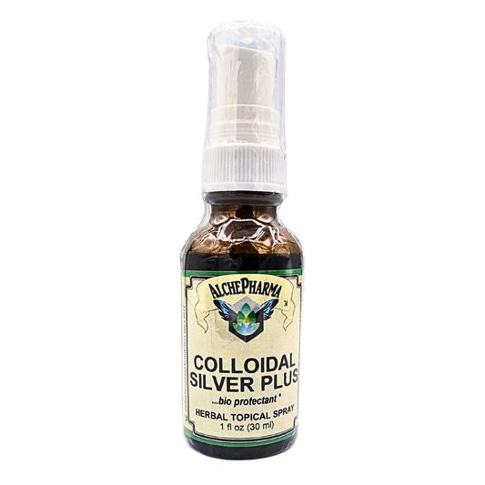 Colloidal Silver Plus - Herbal Topical Spray - 1 Fl. Oz.