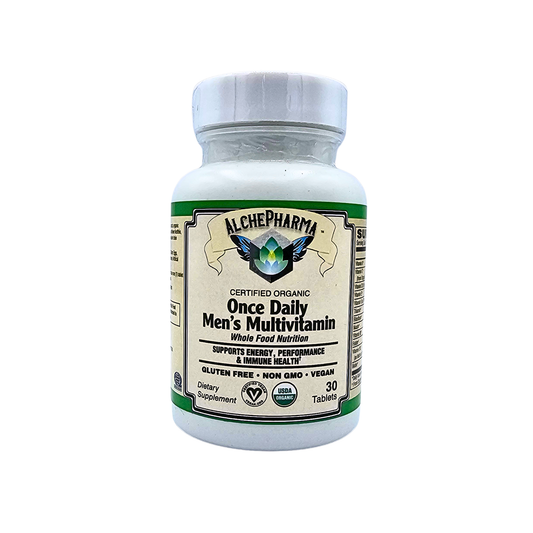 Men's Once Daily Multivitamin - Organic Tablets
