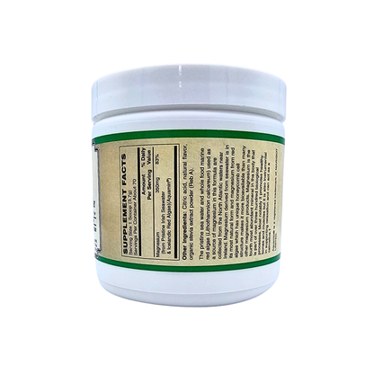 Whole Food Magnesium Powder - Effervescent, Lemon Flavored - 9.13 Oz