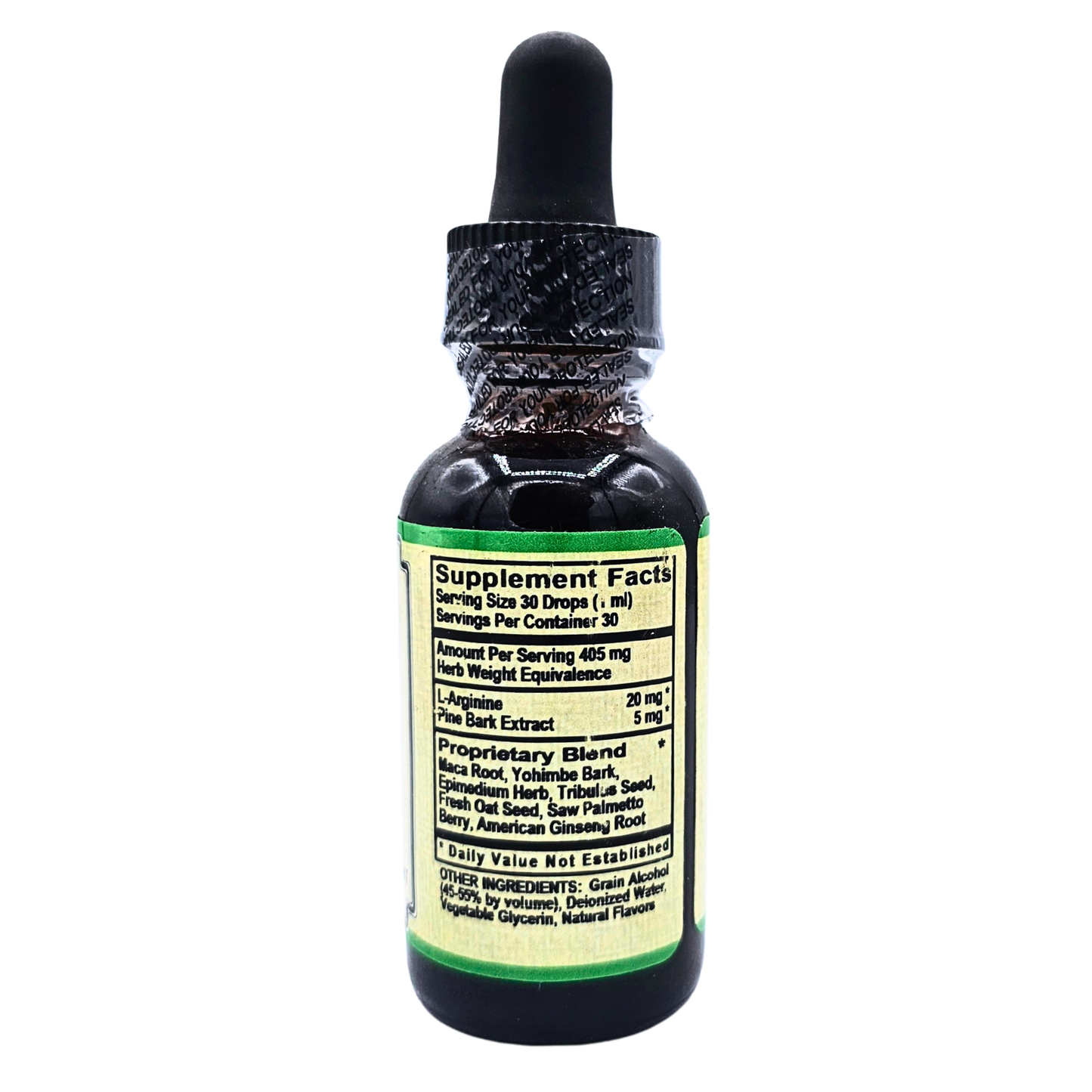 Male Virility - Herbal Blend Tincture - 1 Fl. Oz.