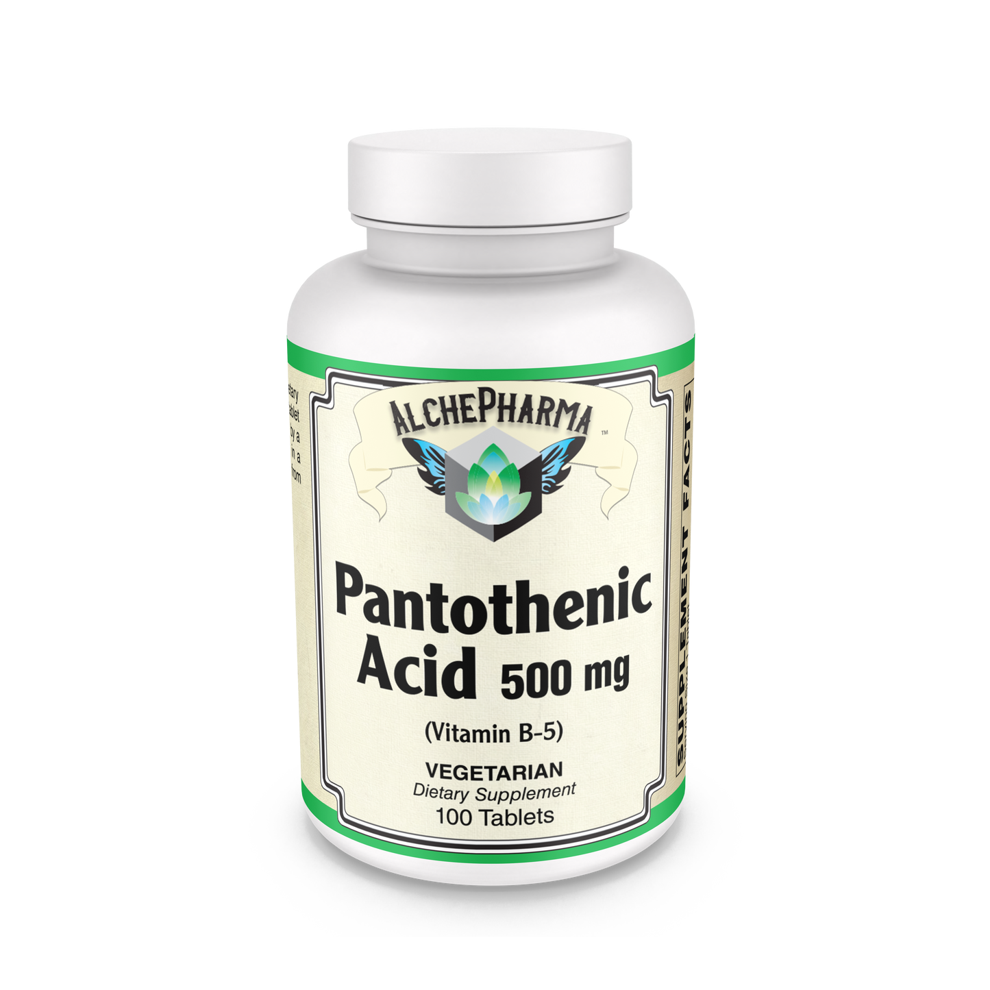 Pantothenic 500Mg 100 Tablets