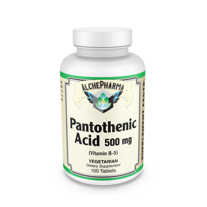 Pantothenic 500Mg 100 Tablets