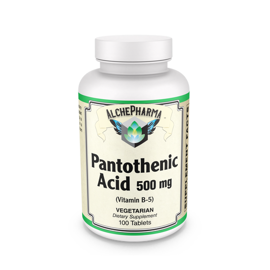 Pantothenic 500Mg 100 Tablets