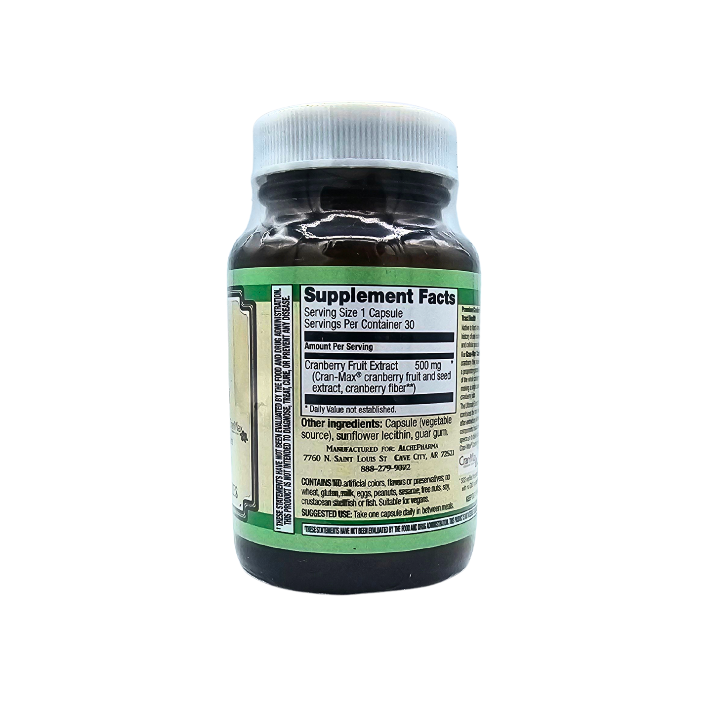 Cranberry - 500 Mg Cran-Max Capsules