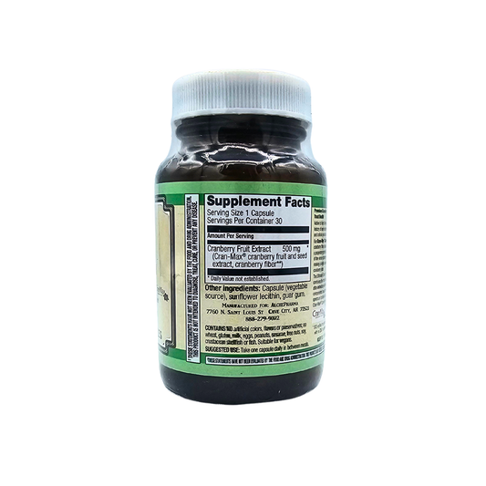 Cranberry - 500 Mg Cran-Max Capsules