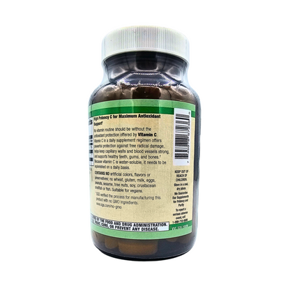 Vitamin C 1,000 mg Plus Rose Hips Tablets