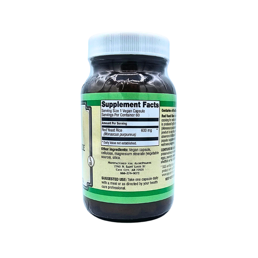 Red Yeast Rice - Soy Free - 60 Capsules
