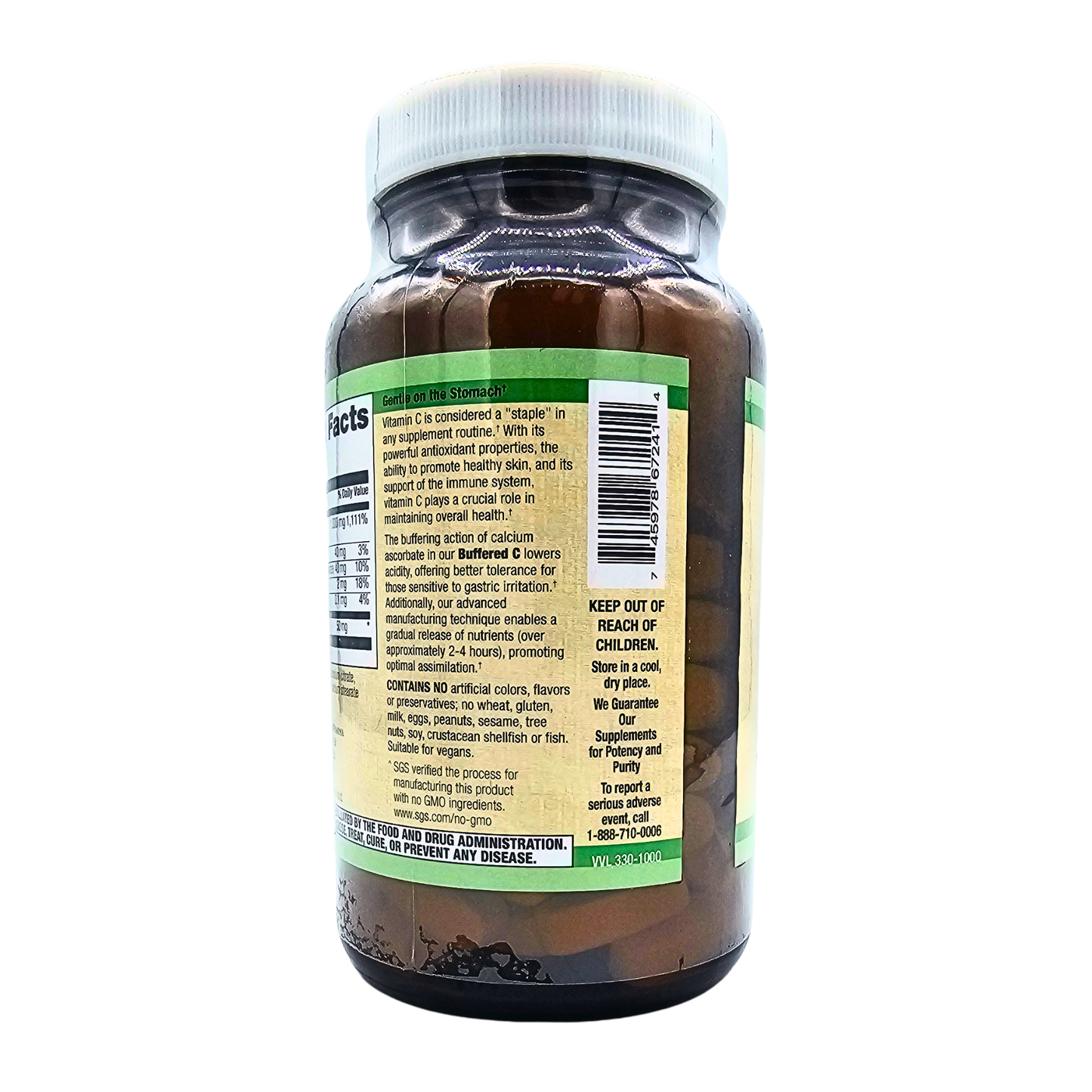 Buffered C 1,000 mg - 100 Prolonged Release Tablets