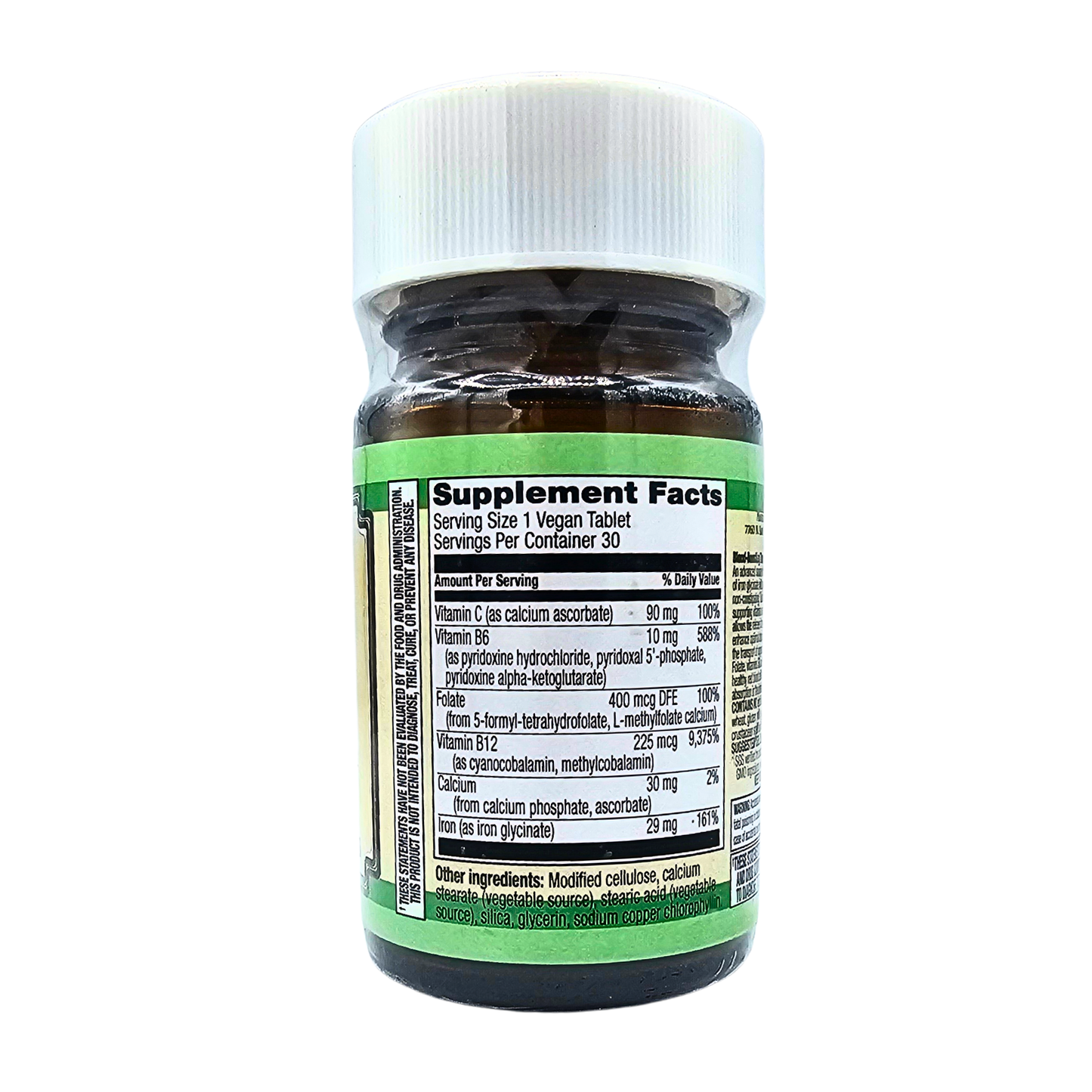 Advanced Iron Complex - with 5-MTH Folate & B Vitamins - Time Release Tablets