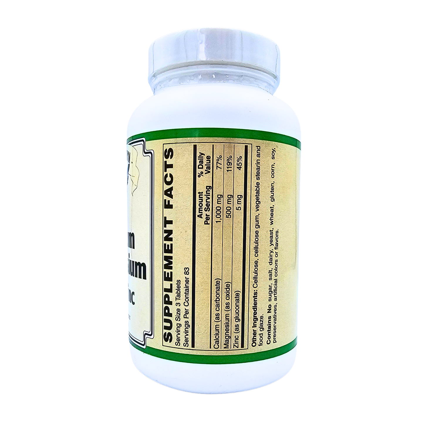 Calcium Magnesium & Zinc