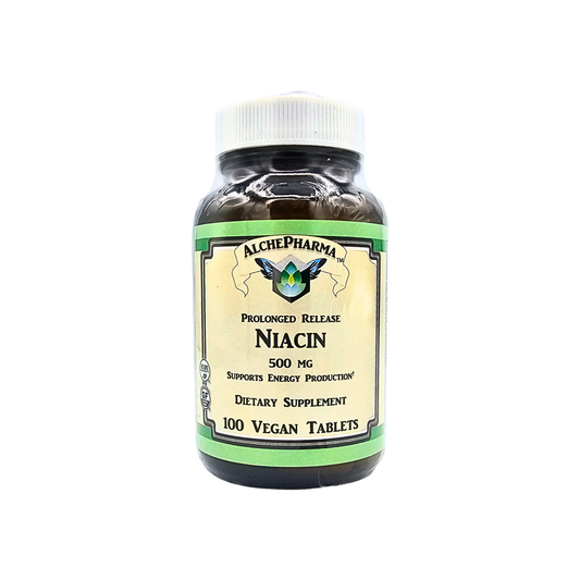 Niacin 500 mg Veg Tabs Slow Release