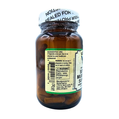 Serene Mushroom Support - Herbal Mushroom Blend - 60 Capsules