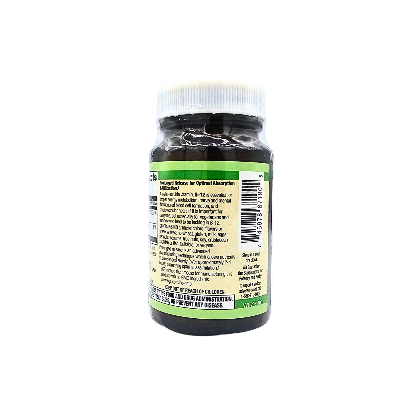 B-12 1,000 mcg Prolonged Release Tablets