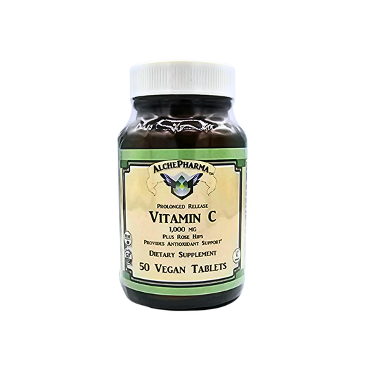 Vitamin C 1,000 mg Plus Rose Hips - Prolonged Release Tablets