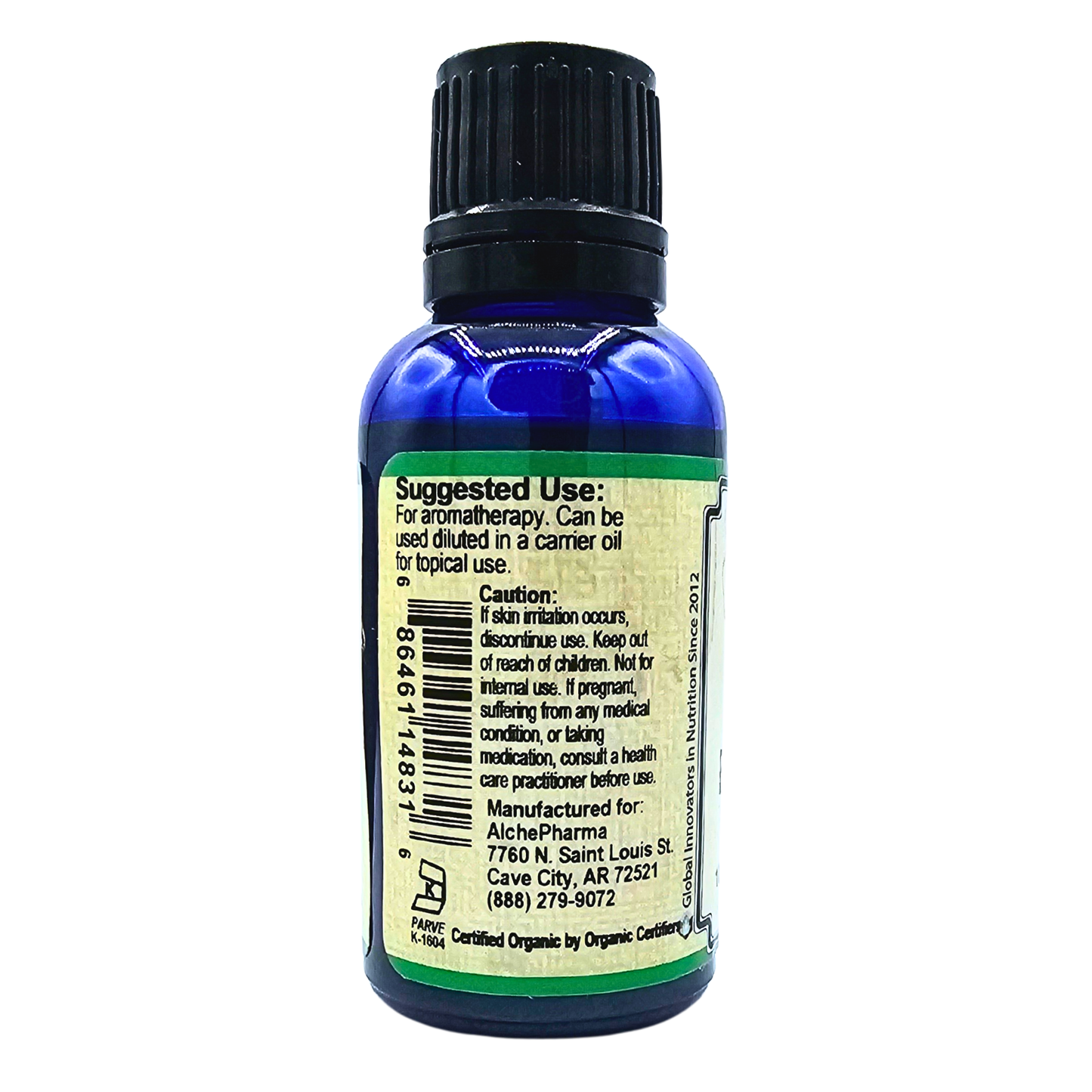Eucalyptus - Organic 100% Pure Essential Oil - 1 Fl. Oz.