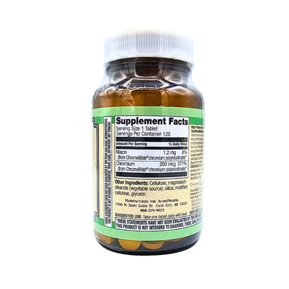 Chromium 200mcg - ChromeMate® GTF Tablets
