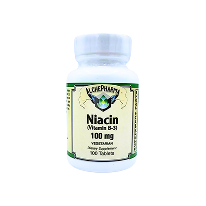 Niacin (Vitamin B-3) - 100mg Tablets
