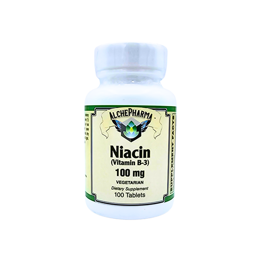 Niacin (Vitamin B-3) - 100mg Tablets