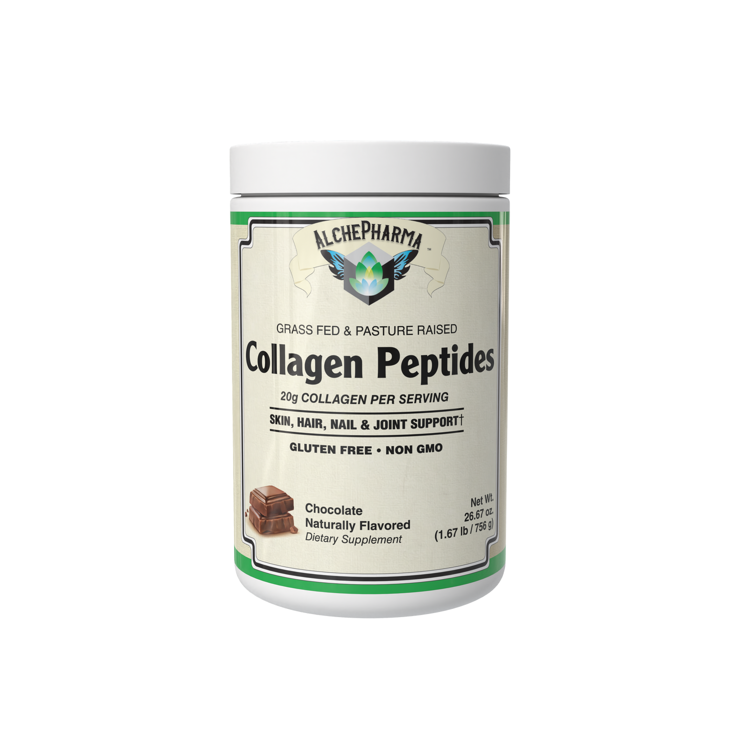 Collagen Peptides Chocolate - Grass Fed & Pasture Raised