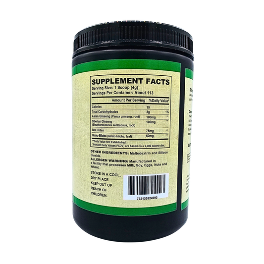 Energy - Herbal Blend Powder, Unflavored - 454 Grams