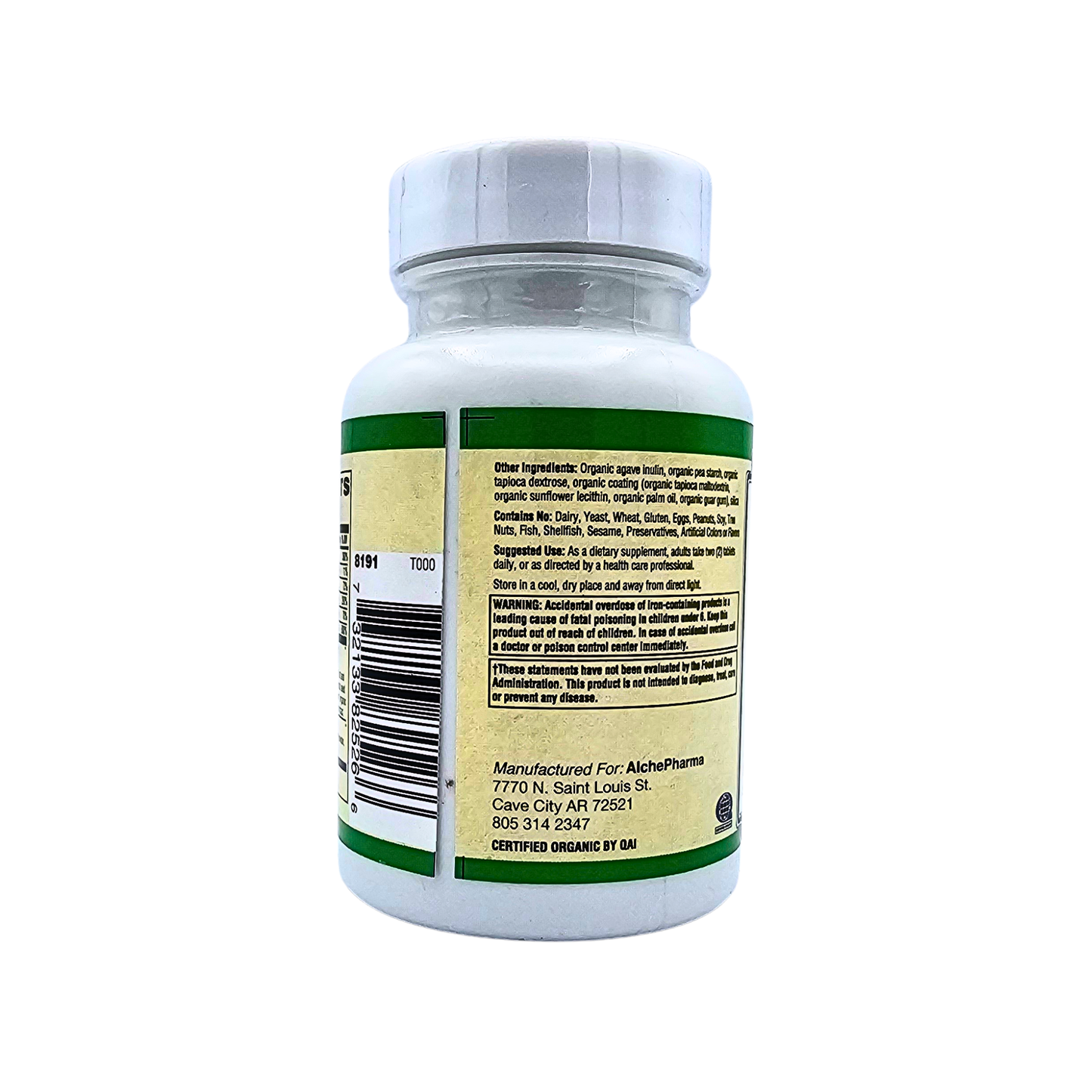 Men's Mutli 40+ - Organic Whole Food Nutrition