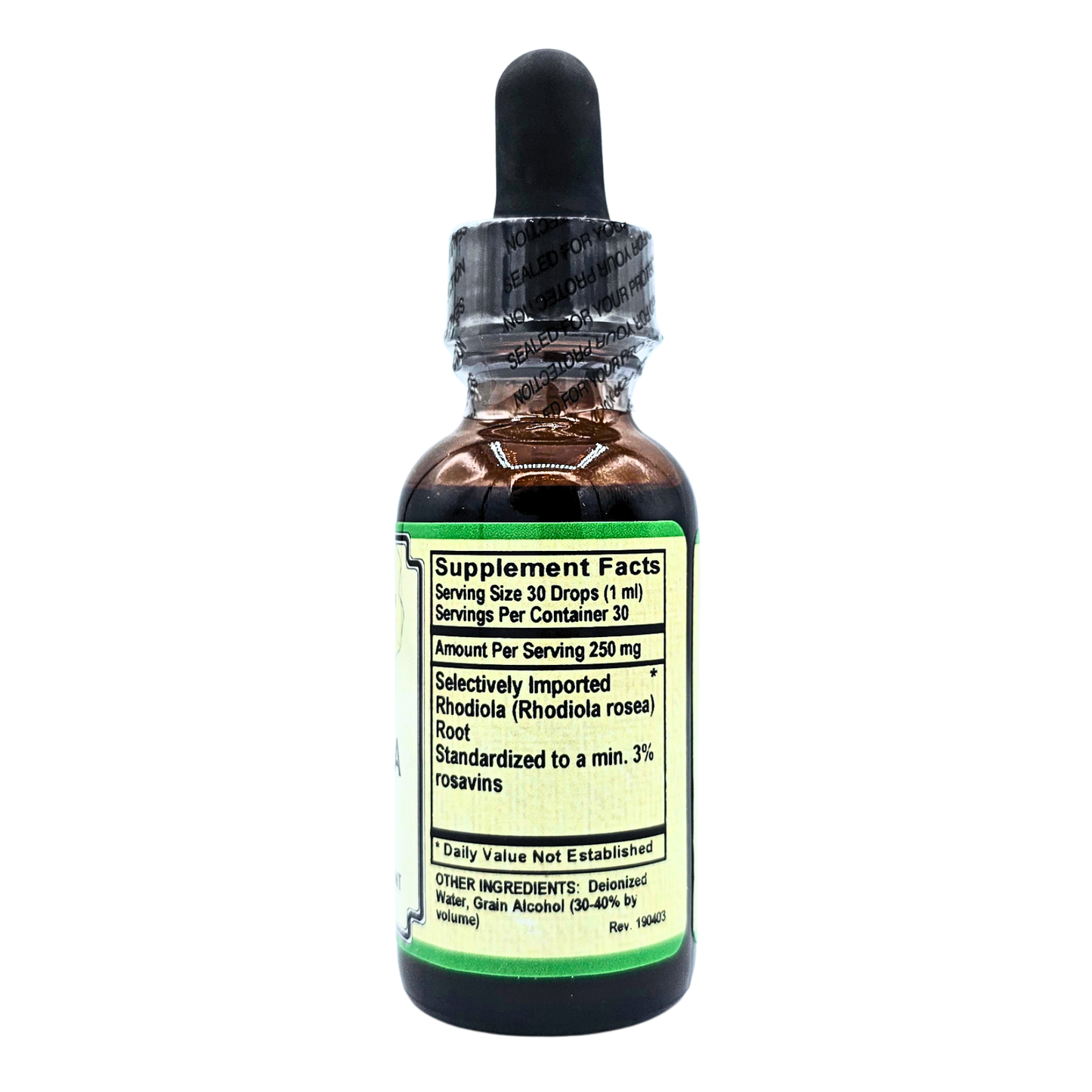 Rhodiola - 250 mg - 1 Fl. Oz.