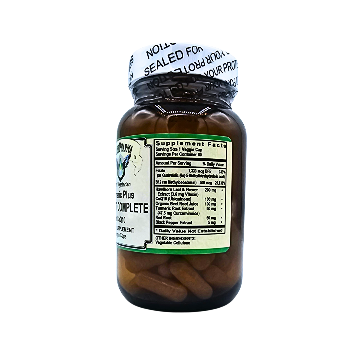 Turmeric Plus Heart Complete With CoQ10 - 60 Capsules