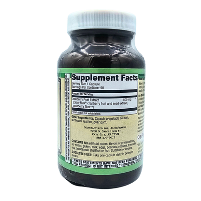 Cranberry - 500 Mg Cran-Max Capsules