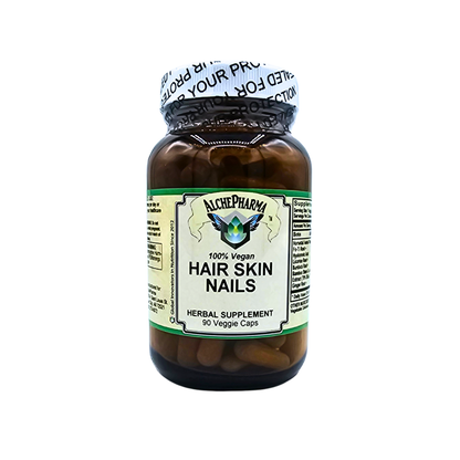 Hair Skin Nails - 100% Vegan Blend - 90 Capsules