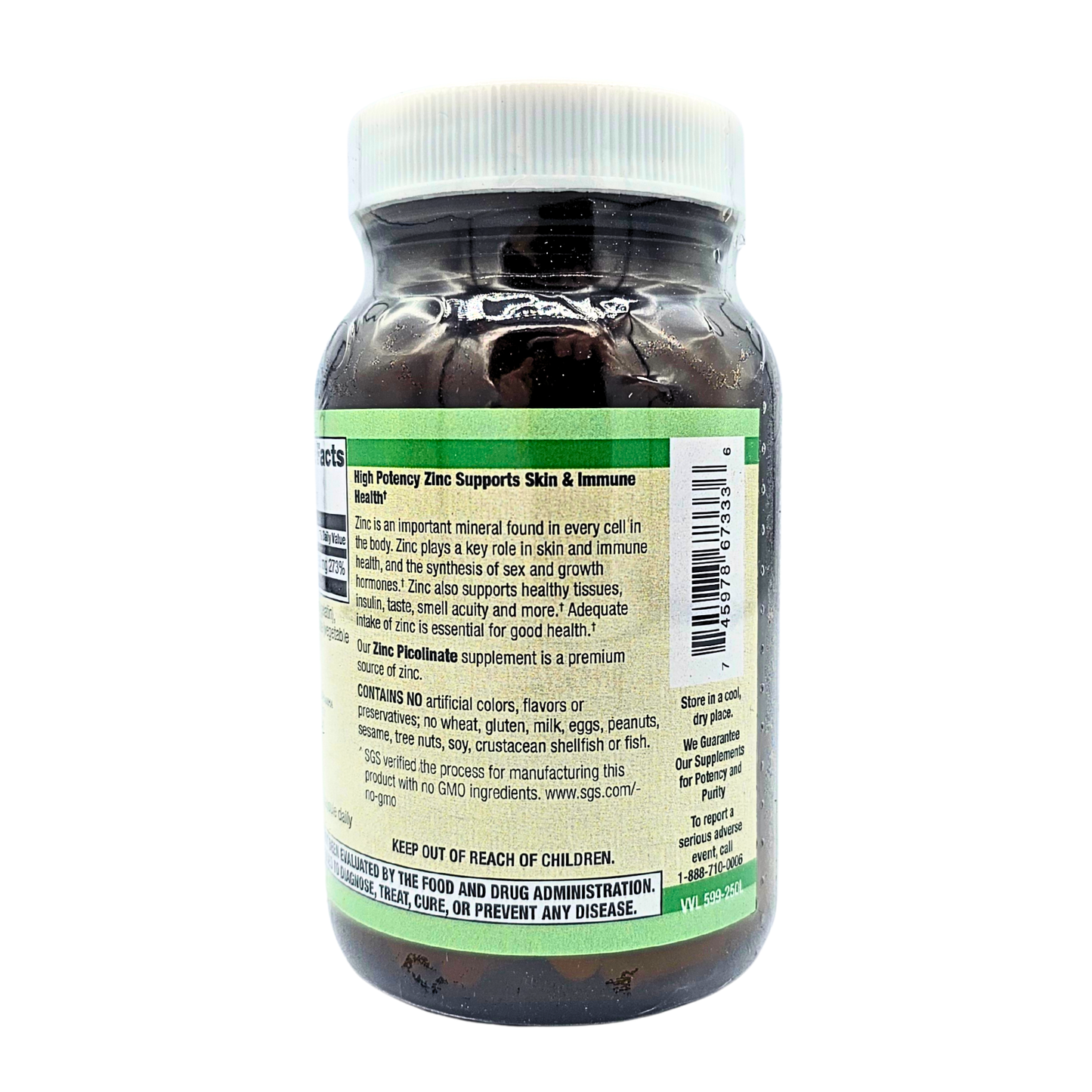 Zinc Picolinate - 30 mg - Capsules