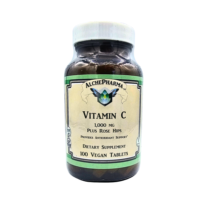 Vitamin C 1,000 mg Plus Rose Hips Tablets