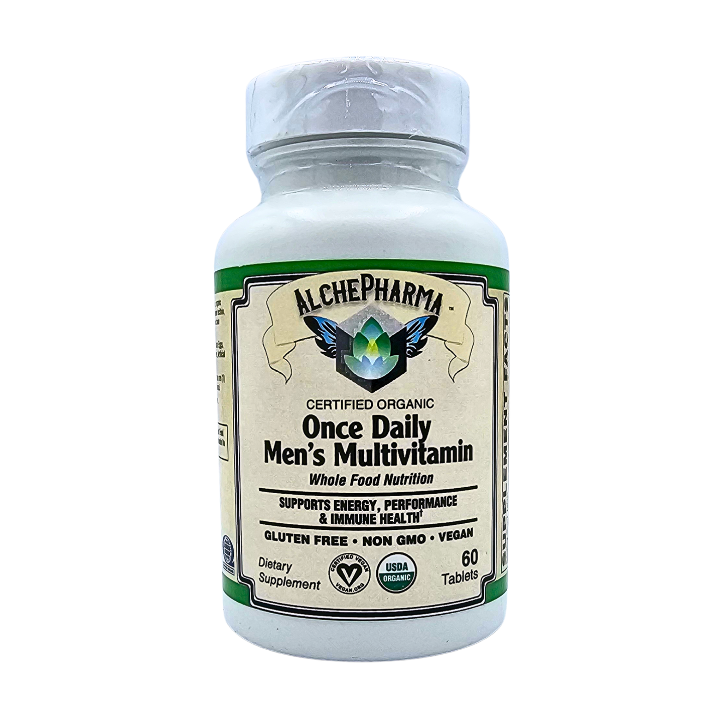 Men's Once Daily Multivitamin - Organic Tablets