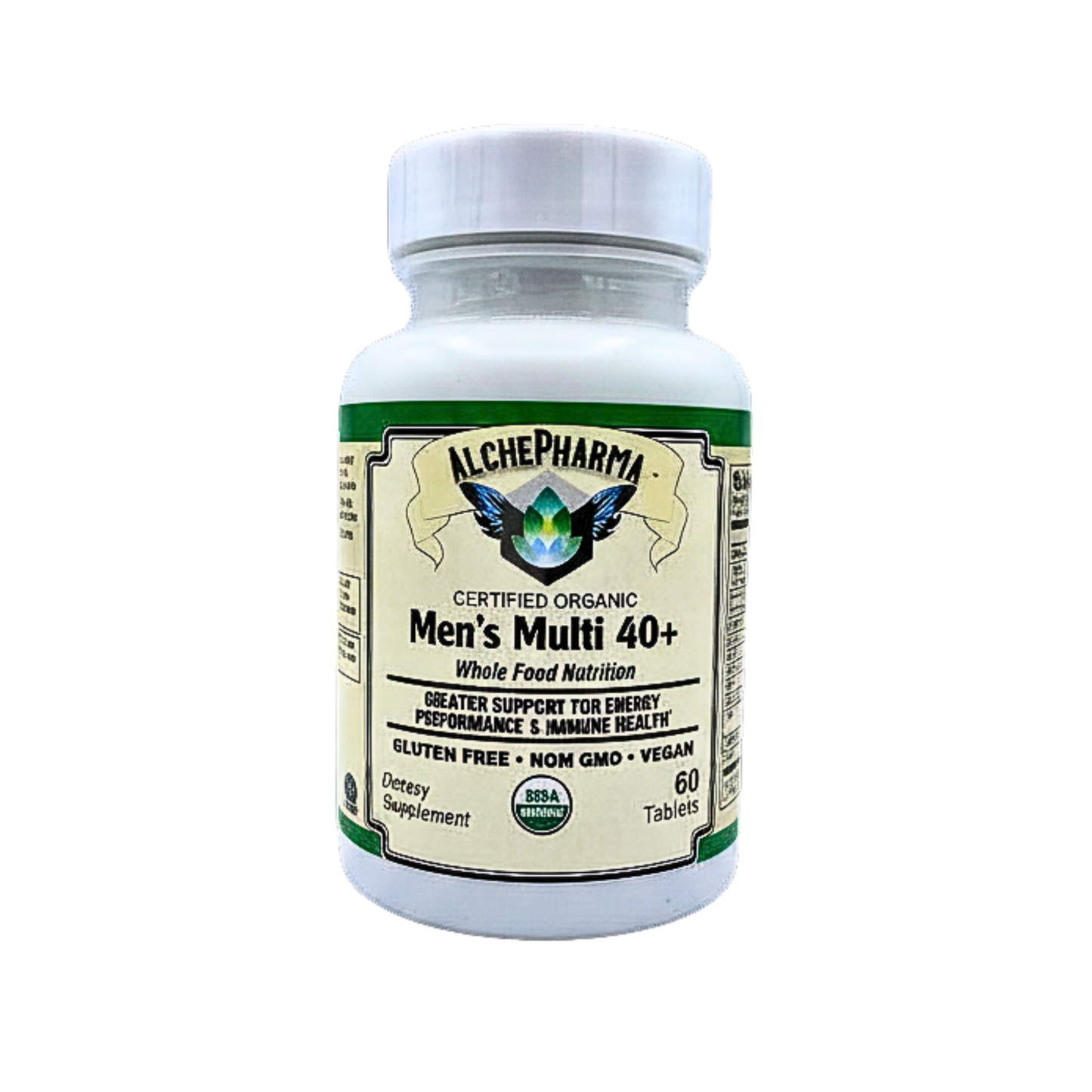 Men's Mutli 40+ - Organic Whole Food Nutrition