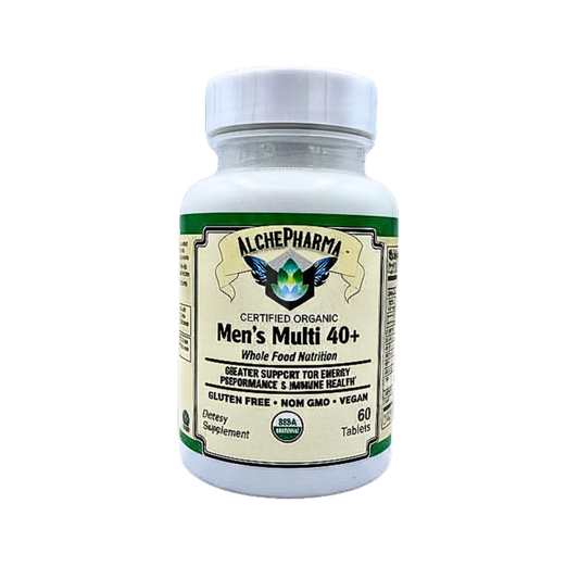 Men's Mutli 40+ - Organic Whole Food Nutrition