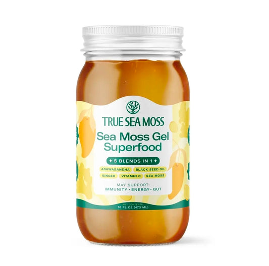 Sea Moss Gel Superfood - 5 In 1 blend - 16 Fl. Oz.
