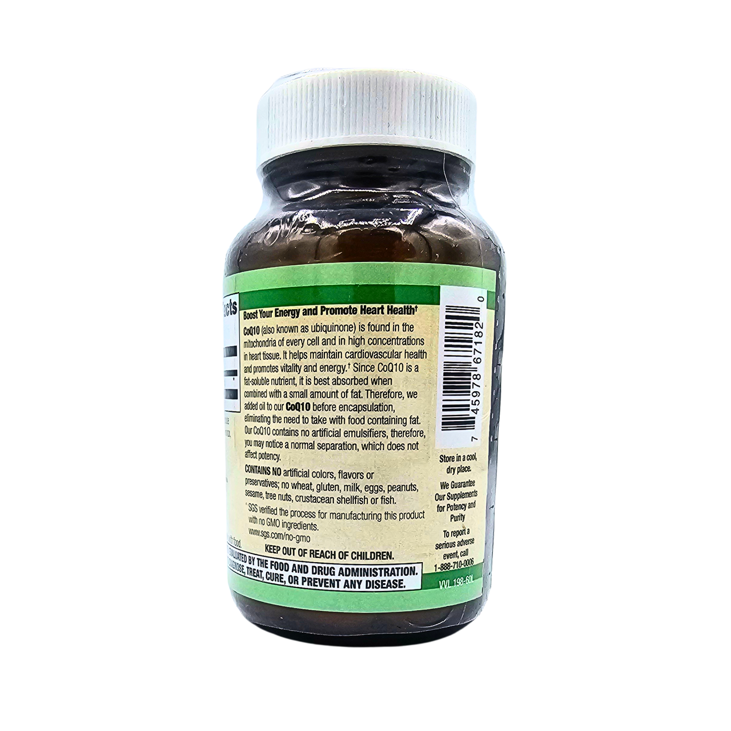 CoQ10 100 mg Softgels