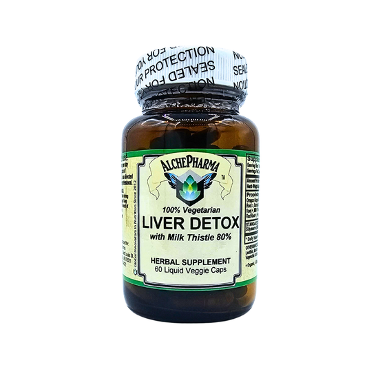 Liver Detox - with Milk Thistle - 60 Liquid Filled Capsules