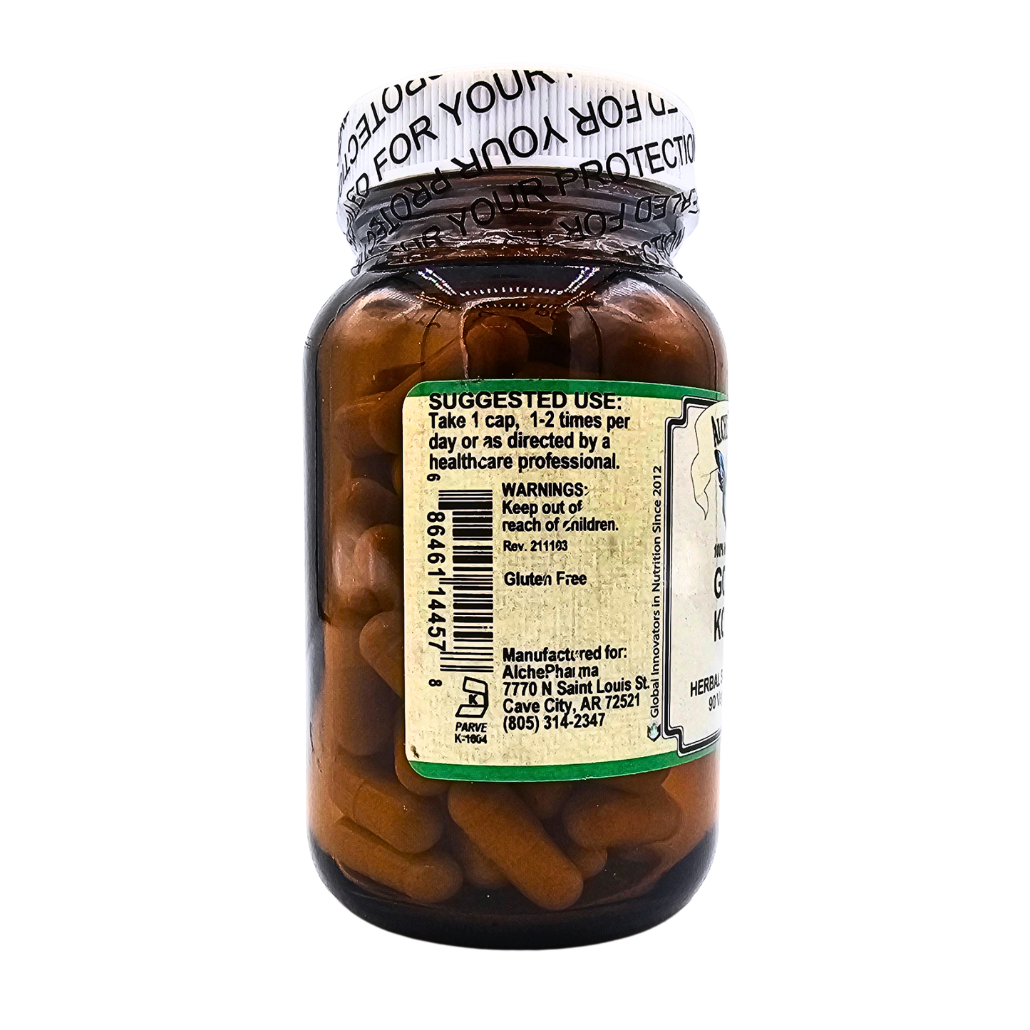 Gotu Kola 400 mg Veggie Caps