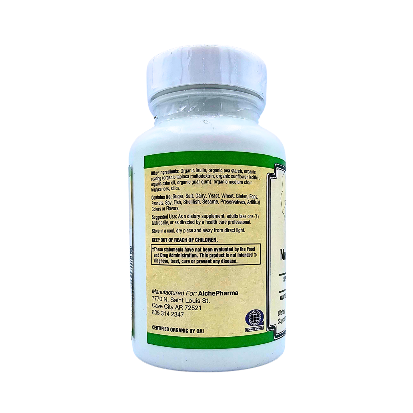 Men's Once Daily Multivitamin - Organic Tablets