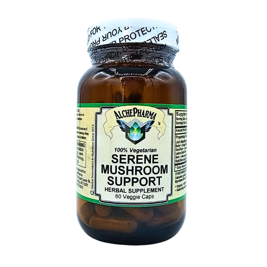 50% OFF - Serene Mushroom Support - Herbal Mushroom Blend - 60 Capsules (Copy)