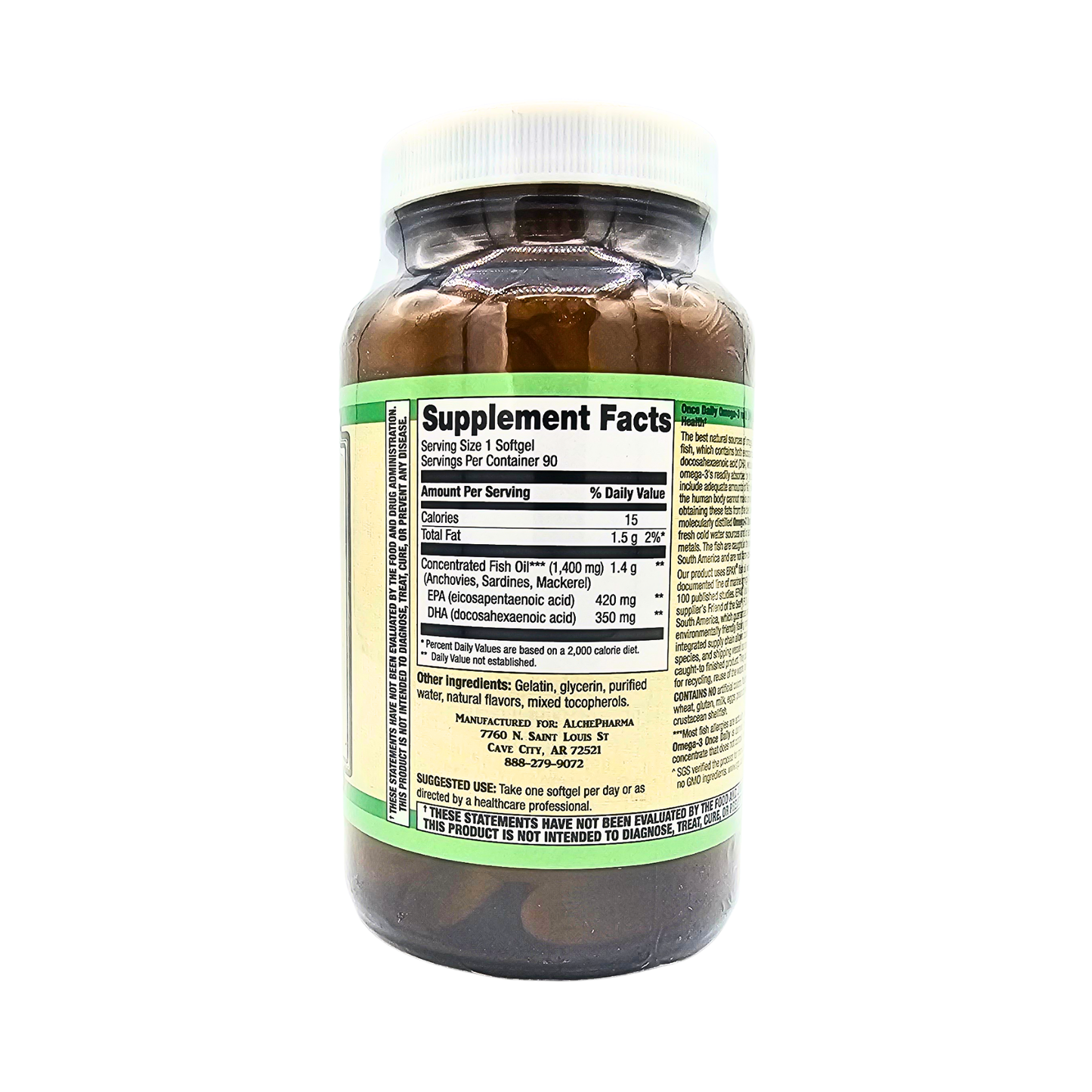 Omega-3 Once Daily with EPA & DHA