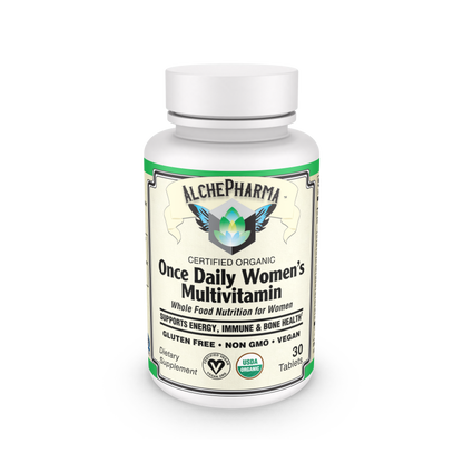 Once Daily Women's Multivitamin - Certified Organic Whole Food Nutrition for Women